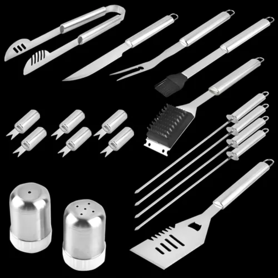 Miniatura 4 de Set Parrilla Bbq 18 Piezas